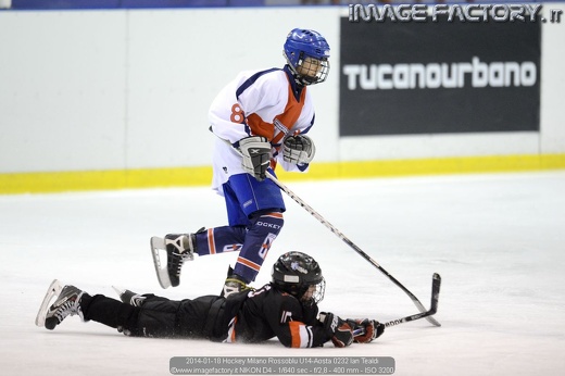 2014-01-18 Hockey Milano Rossoblu U14-Aosta 0232 Ian Tealdi